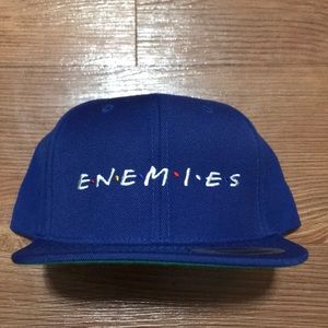 Enemies snapback blue